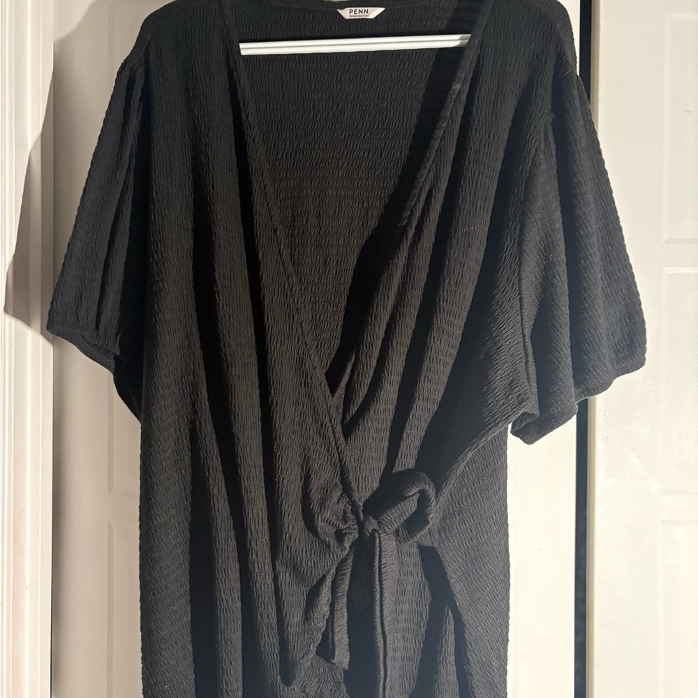 Penningtons Black Textured Dress